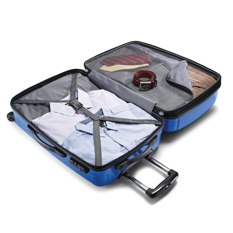Valigie Rigide Samsonite Winfield 2 Moda 3 Piece Spinner Set Blu | AOYUVZ481