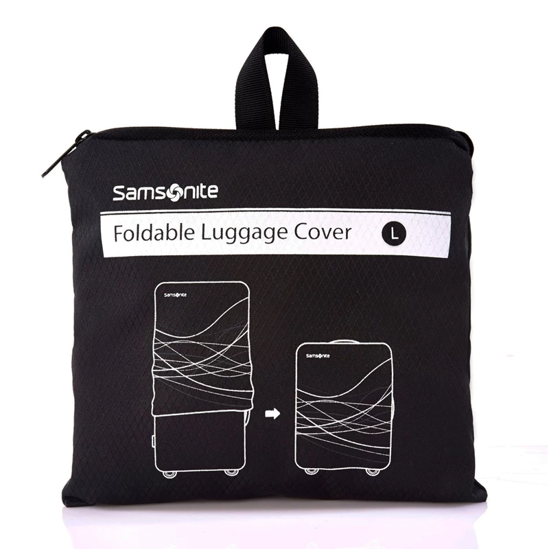 Valigie Samsonite Large Foldable Luggage Cover Nere | AHPCJT014