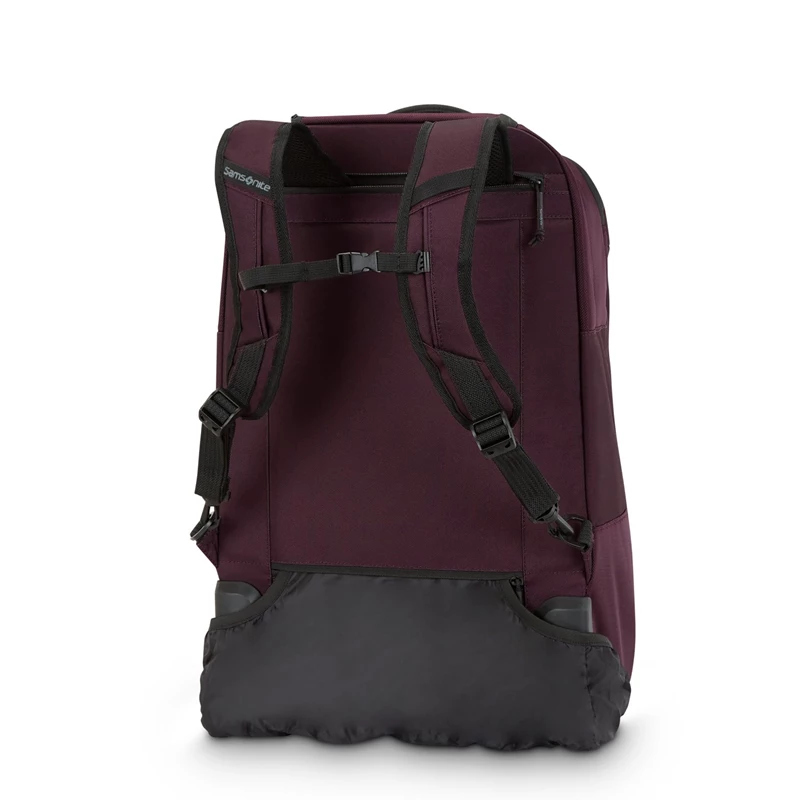 Zaino Laptop Samsonite Detour Convertible Wheeled Ibrido Backpack Plum | WPSBJO401