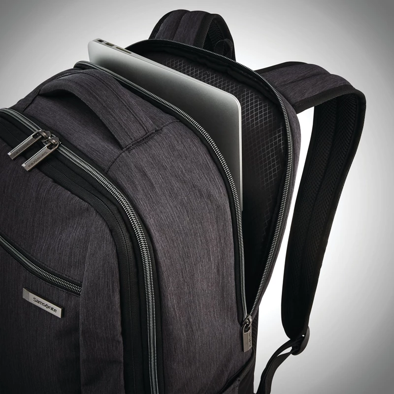 Zaino Laptop Samsonite Modern Utility Travel Backpack Charcoal Heather/Charcoal | NULOFM318