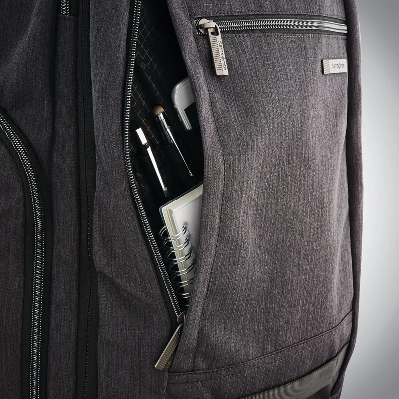 Zaino Laptop Samsonite Modern Utility Travel Backpack Charcoal Heather/Charcoal | NULOFM318