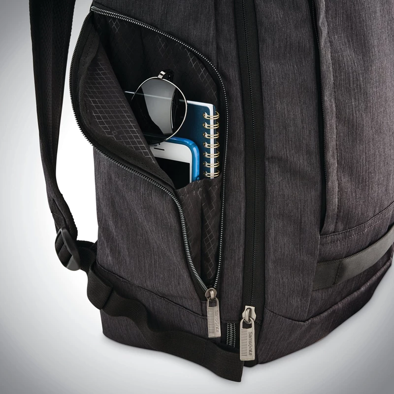 Zaino Laptop Samsonite Modern Utility Travel Backpack Charcoal Heather/Charcoal | NULOFM318
