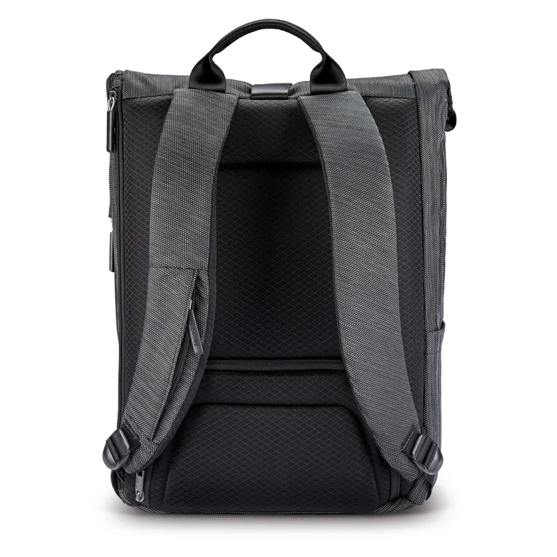 Zaino Laptop Samsonite SXK Rolltop Backpack Black/Silver | TGRSMV720