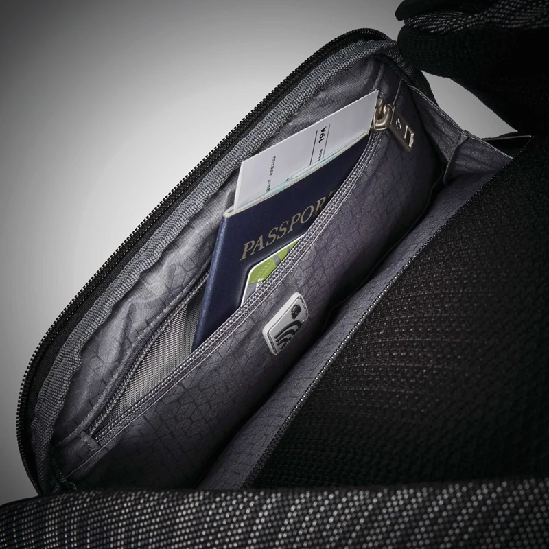 Zaino Laptop Samsonite SXK Slim Backpack Black/Silver | OJZQFR160