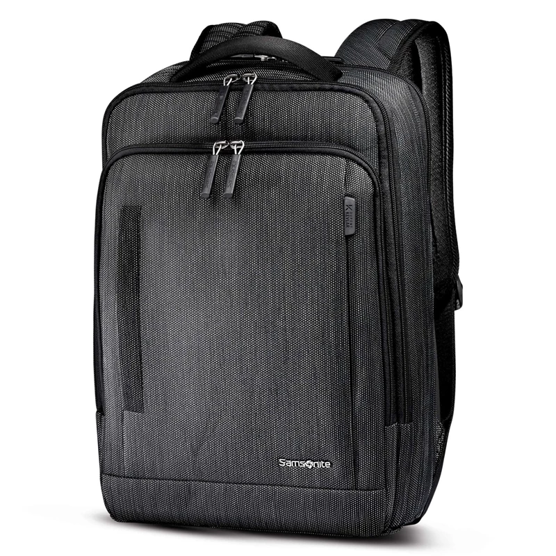 Zaino Laptop Samsonite SXK Slim Backpack Black/Silver | OJZQFR160