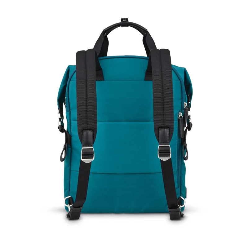 Zaino Laptop Samsonite Samsonite & Sarah Jessica Parker: The Carried Away Convertible Teal/Black Glitter Glow | NFAXYQ321