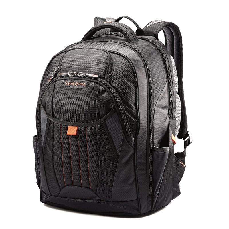 Zaino Laptop Samsonite Tectonic 2 Large Backpack Black/Orange | DPEZWS732