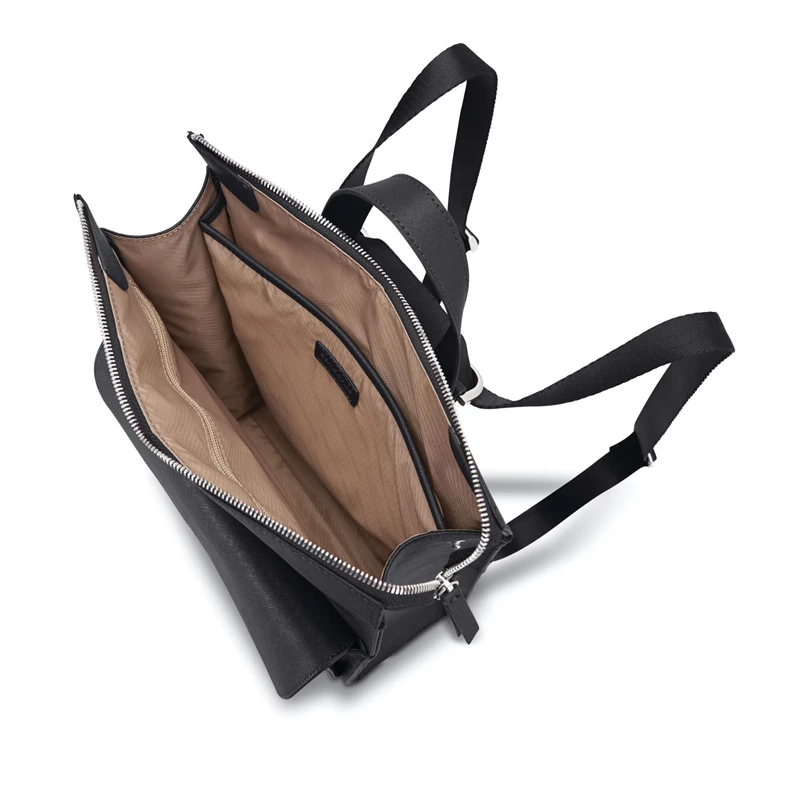 Zaino Laptop Samsonite Women's Executive Pelle Convertible Backpack Nere | FVPMCQ257