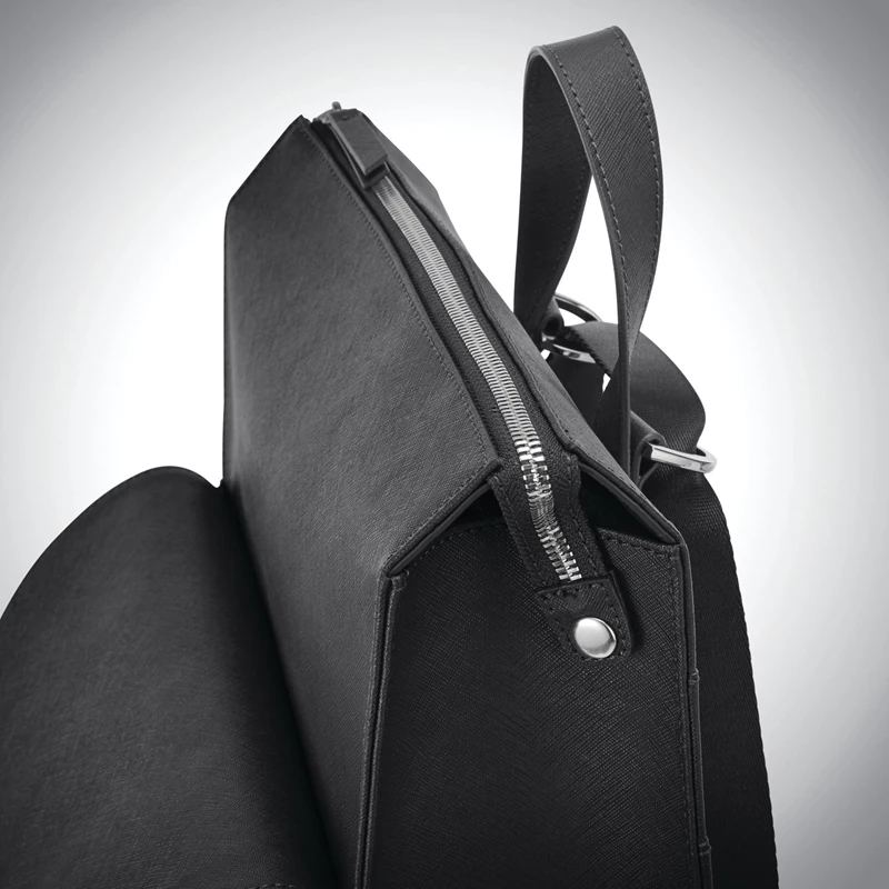 Zaino Laptop Samsonite Women's Executive Pelle Convertible Backpack Nere | FVPMCQ257