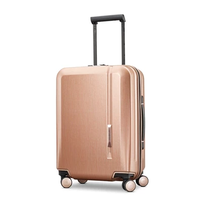 Bagaglio A Mano Samsonite Novaire Carry-On Spinner Rosa Oro | DYNLUF964