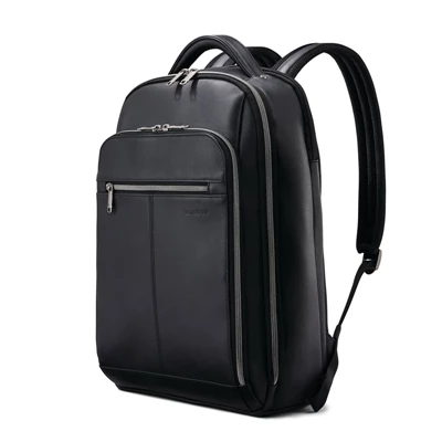 Borse Da Lavoro Samsonite Classiche Pelle Backpack Nere | JUBGIL745