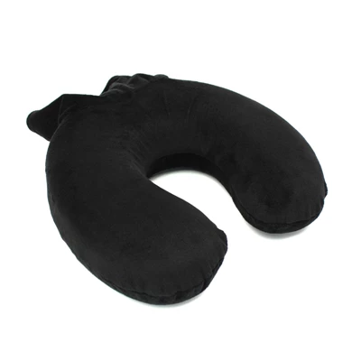 Comfort Di Viaggio Samsonite Memory Foam Pillow w/Pouch Nere | JPOSDG241