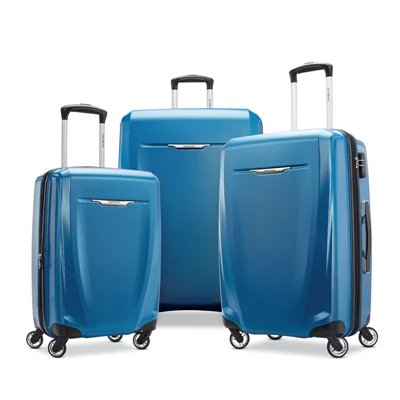 Set Di Valigie Samsonite Winfield 3 DLX 3 Piece Set Blue/Navy | URTQGA019