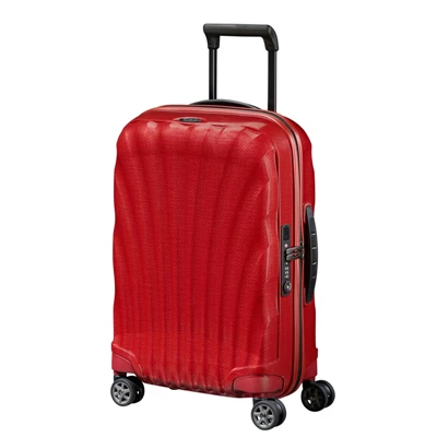 Valigie Rigide Samsonite C-Lite Carry-On Spinner Rosse | CKRQWH921