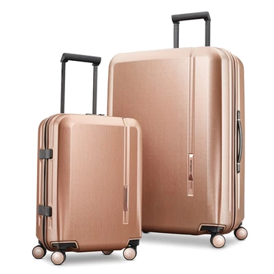 Valigie Rigide Samsonite Novaire 2 Piece Set (CO/L) Rosa Oro | MOYCRT204