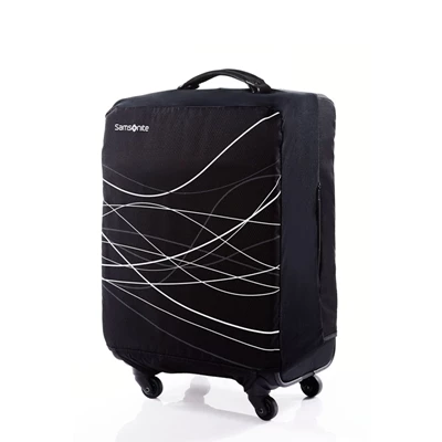 Valigie Samsonite Medium Foldable Luggage Cover Nere | KTHDWZ425
