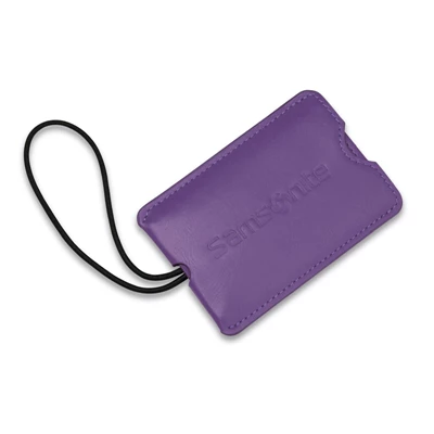 Valigie Samsonite Vinyl ID Tag Ultraviolet | DMYIUZ348