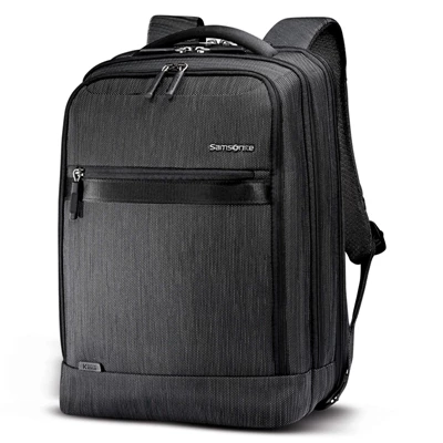 Zaino Laptop Samsonite SXK Prime Expandable Backpack Black/Silver | PNHDGT428