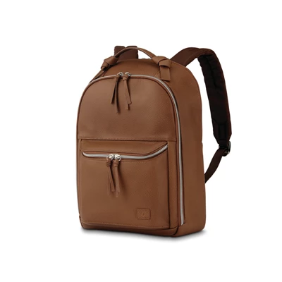 Zaino Laptop Samsonite Women's Pelle Everyday Backpack Cognac | WBYEIV763